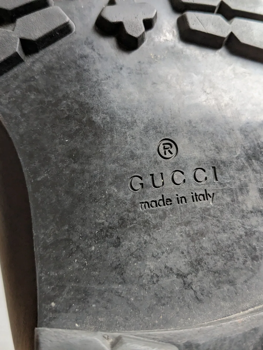 Gucci Horsebit Loafers Black Leather Men 11.5 US